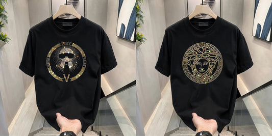 Luxury Cotton T-shirts (RH-TIE+QUEEN)