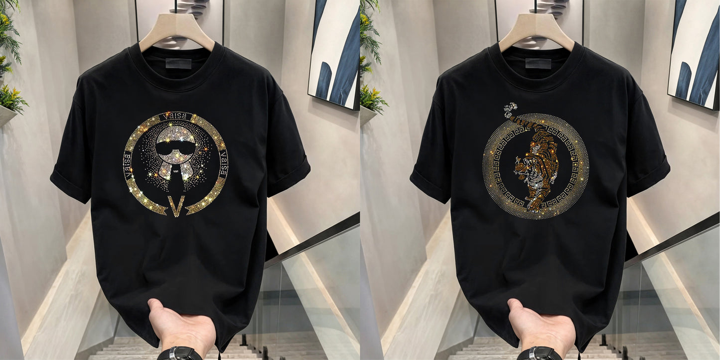 Luxury Cotton T-shirts (RH-TIE+TIGER4)
