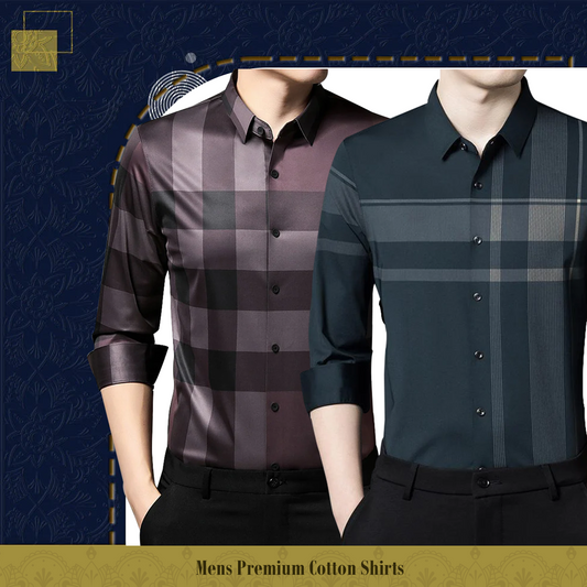 Full Sleeve Cotton Check Shirt (BB 2+ DGC)