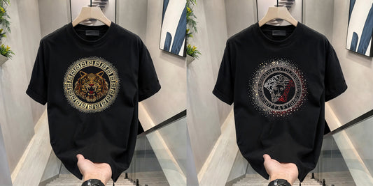 Luxury Cotton T-shirts (RH-Ruler + Tiger 3)