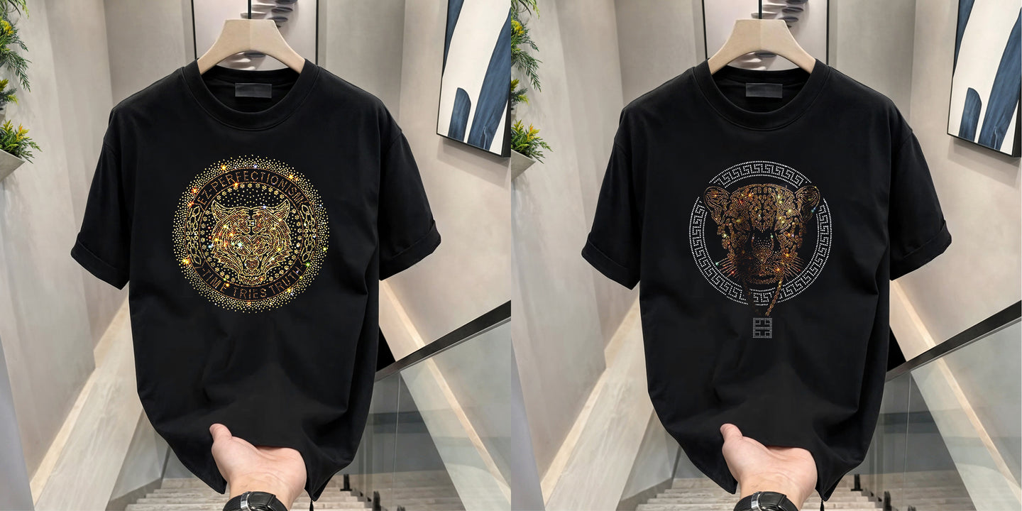Luxury Cotton T-shirts (RH Tigerlock + Tiger 2)