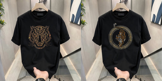 Luxury Cotton T-shirts (RH-TIGER 1+TIGER 4)