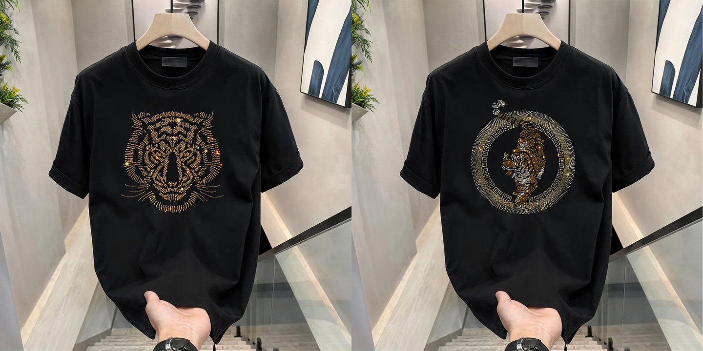 Luxury Cotton T-shirts (RH-TIGER 1+TIGER 4)