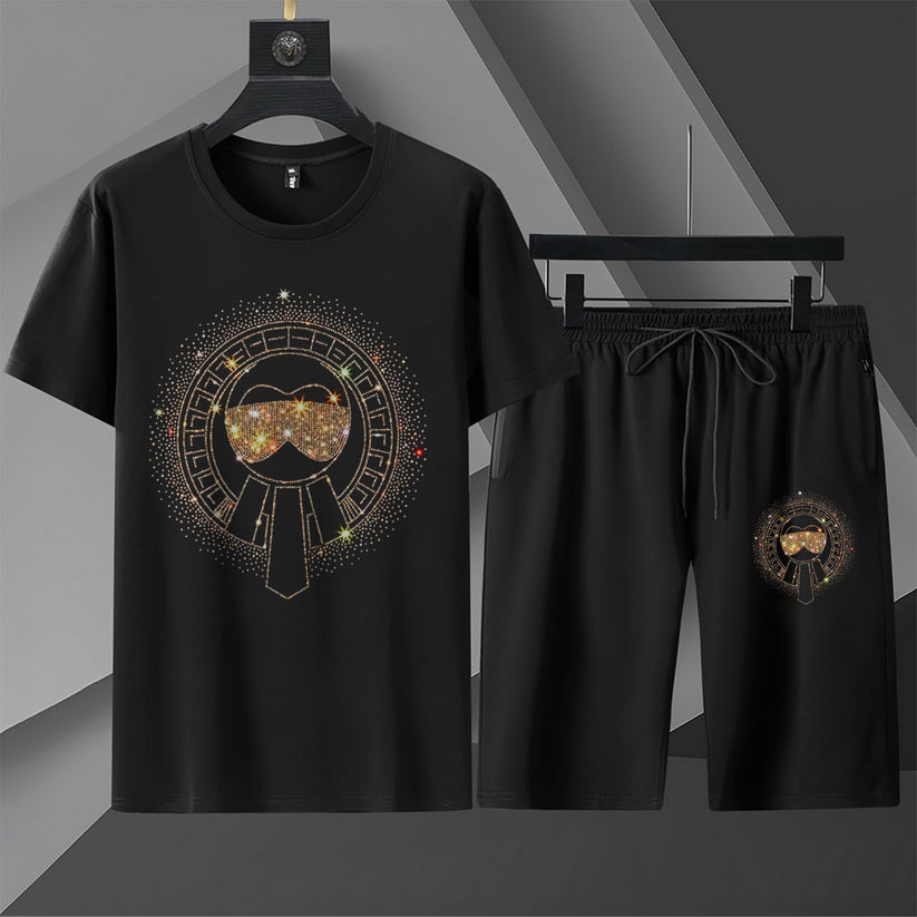 Men's Luxury Co-ord Set ( GLASSES )