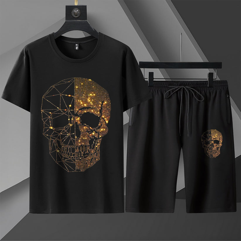 Men's Luxury Co-ord Set ( SKULL )