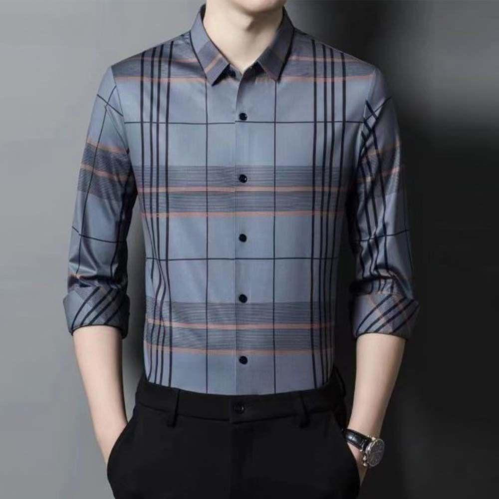 Pack of 3 Full Sleeve Cotton Check Shirt (R LINE+GL+GRC)