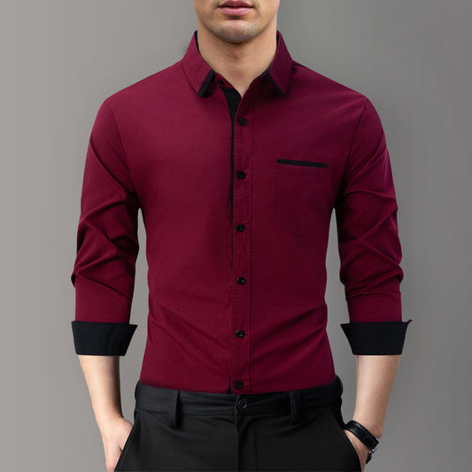 Premium Solid Men's Shirt (SD - 01)